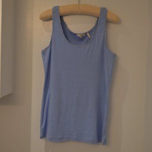 TYLER BOE Baby Blue Cotton Tank, Sz XL